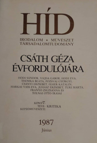 H�D - Cs�th G�za �vfordul�jra