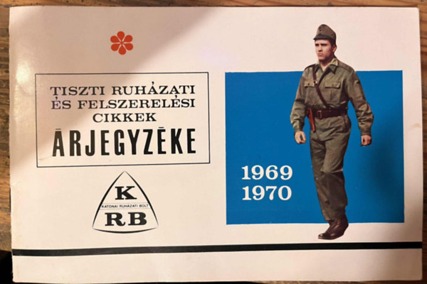 Tiszti ruhzati s felszerelsi cikkek rjegyzke 1969 - 1970