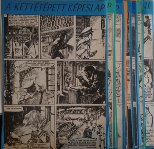 Mattyasovszky Jenő, Halász Gyula - A kettétépett képeslap (képregény)