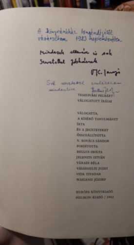 V. Kovcs Sndor (szerk.) - Temesvri Pelbrt vlogatott rsai