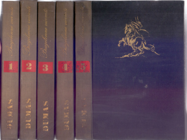 Alexandre Dumas - Bragelonne vicomte vagy T�z �vvel k�s�bb 1-5. (Teljes sorozat)