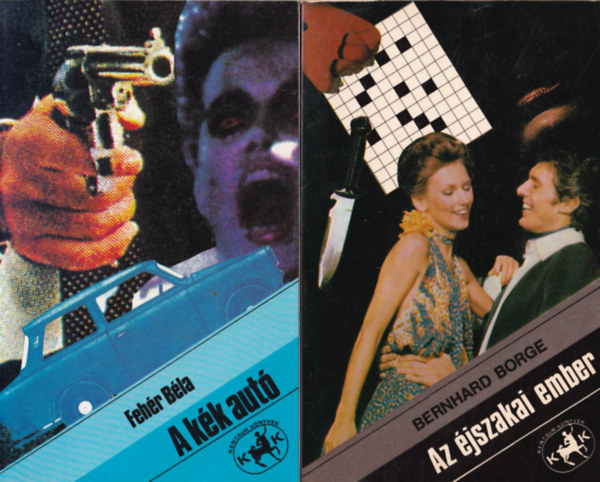 Fehér Béla, Bernhard Borge - 2 db Krimi: A kék autó, Az éjszakai ember