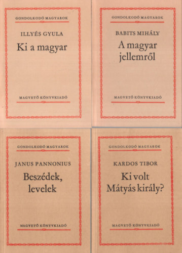 Juh�sz Istv�n (szerk.) - 11 db Gondolkod� magyar k�nyv.