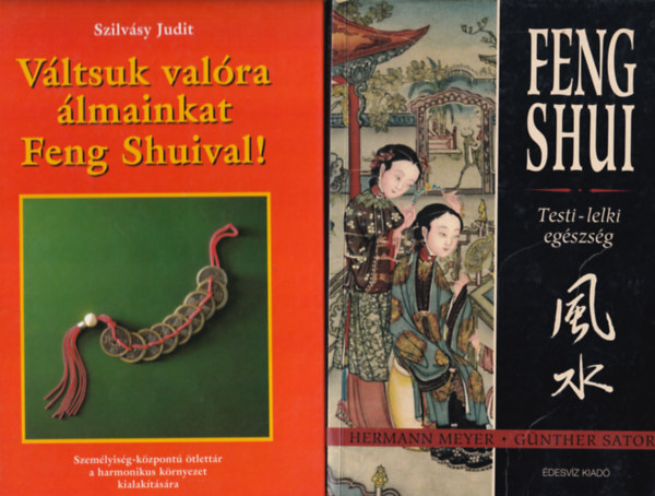 Szilvsy Judit, Meyer, Hermann-Sator, Gnther - 2 db Feng Shui: Feng Shui testi-lelki egszsg, Vltsuk valra lmainkat Feng Shuival.