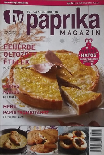 Zsigmond Gbor (szerk.) - TV Paprika magazin - 2013.december - VIII. vfolyam 12. szm