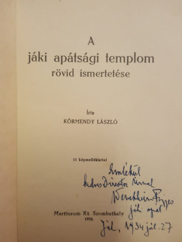 Krmendy Lsz - A jki aptsgi templom