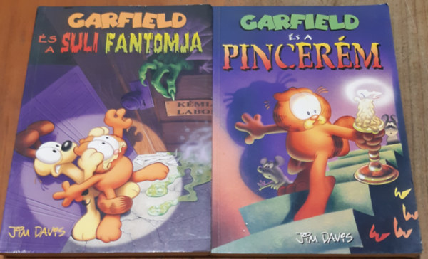 Jim Davis - Garfield és a pincerém + Garfield és a suli fantomja