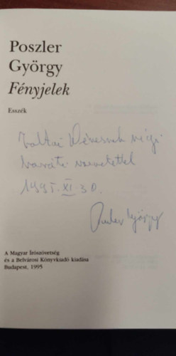 Poszler Gy�rgy - F�nyjelek (Dedik�lt!)