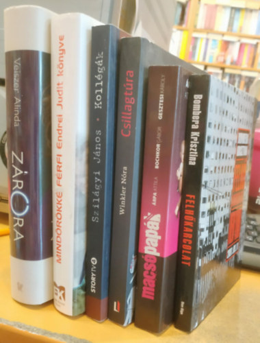 Bombera Krisztina, Winkler Nóra, Szilágyi János, Árpa Attila, Endrei Judit, Veiszer Alinda - 6 db érdekességek: Felhőkarcolat; Csillagtúra; Kollégák; Macsó papák; Mindörökké férfi; Záróra (Harminc őszinte beszélgetés)