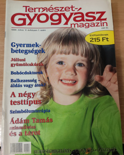 TermszetGygysz magazin- 1999. jlius, V. vfolyam 7. szm