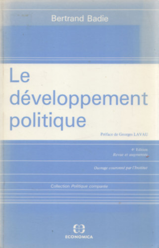 Bertrand Badie - Le d�velopement politique