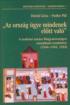 Dvid Gza; Fodor Pl - "Az orszg gye mindenek eltt val"