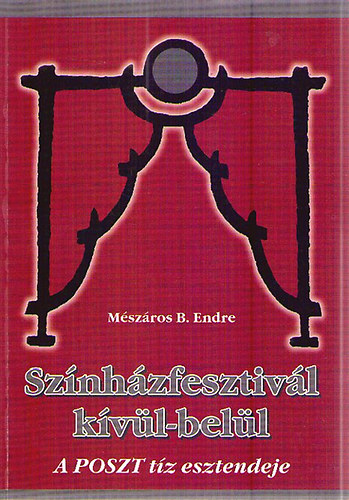 M�sz�ros B. Endre - Sz�nh�zfesztiv�l k�v�l-bel�l - A POSzT  t�z esztendeje