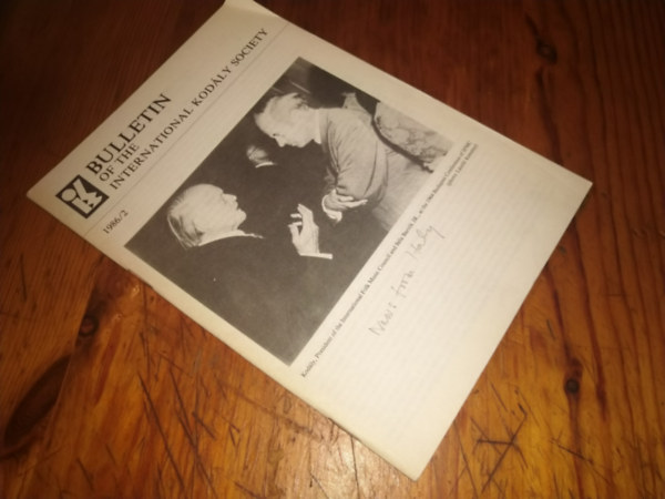 Tbb szerz - Bulletin of the international Kodly society 1986/2
