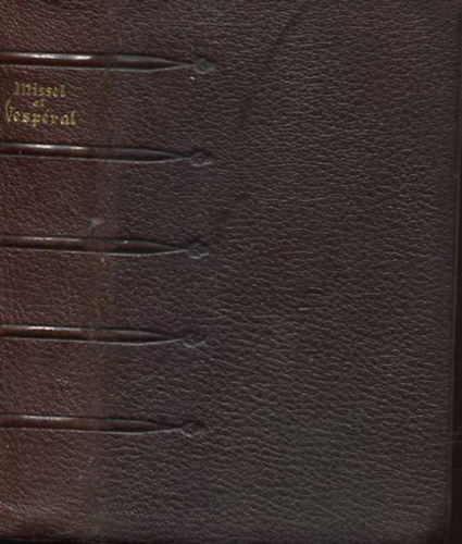 Missel et Vespéral