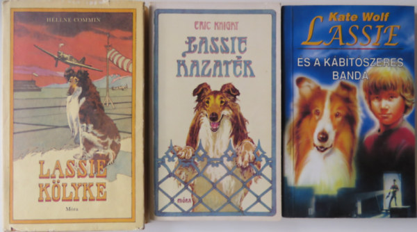 Eric Knight, Kate Wolf, H�l�ne Commin - Lassie k�nyvcsomag (3 db)