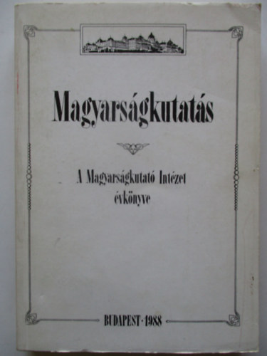 Fejs Zoltn - Magyarsgkutats - A Magyarsgkutat Intzet vknyve
