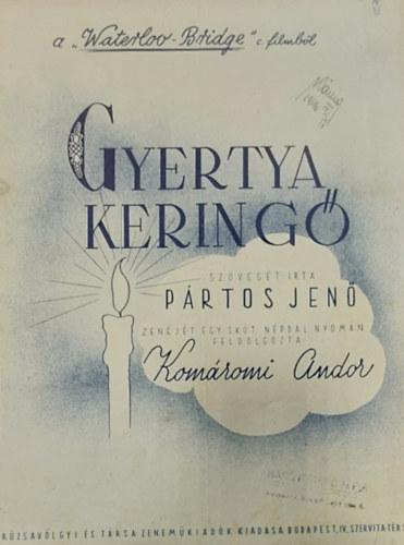 Prtos Jen, Komromi Andor - Gyertya Kering