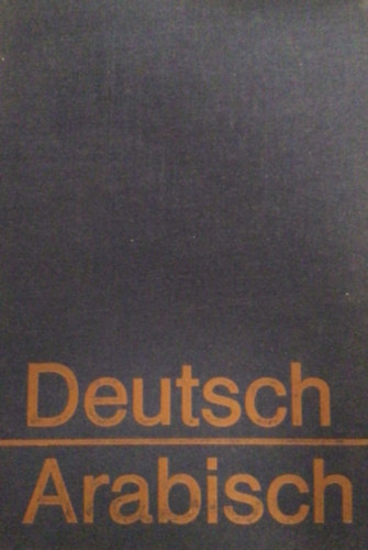 Gnther Krahl - Wrterbuch Deutsch-Arabisch