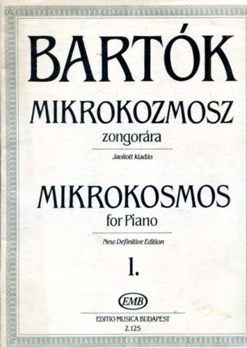 Bart�k B�la - Mikrokozmosz zongor�ra I-II.