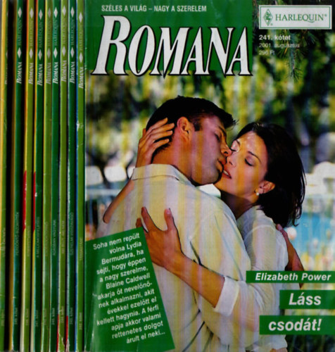 Dr. Tglsy Imre (fszerkeszt) - 10 db Romana magazin: (241.-250. lapszmig, 2001/08-2001/12 10 db., lapszmonknt)