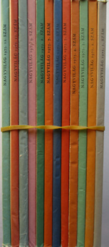 Nagy világ világirodalmi folyóirat 1975 teljes