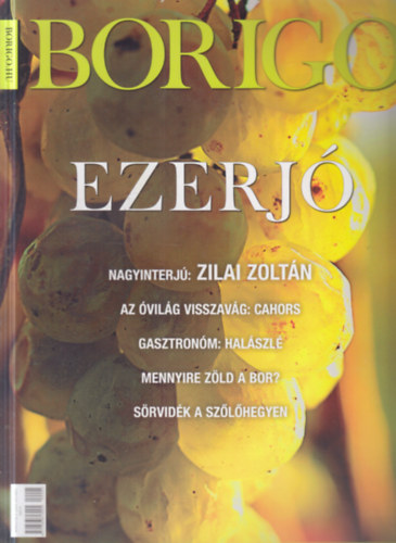 Bányai Gábor Botond (szerk.) - Borigo magazin 2009. október