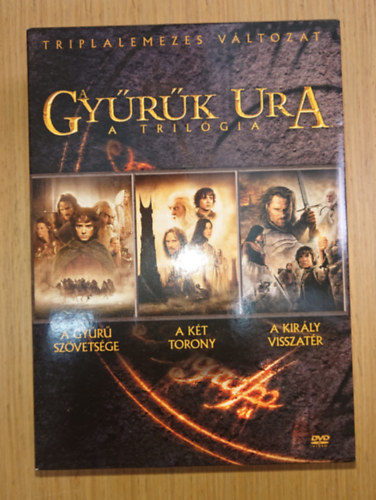 J. R. R. Tolkien, Peter Jackson - A Gyűrűk Ura - Trilógia (DVD)