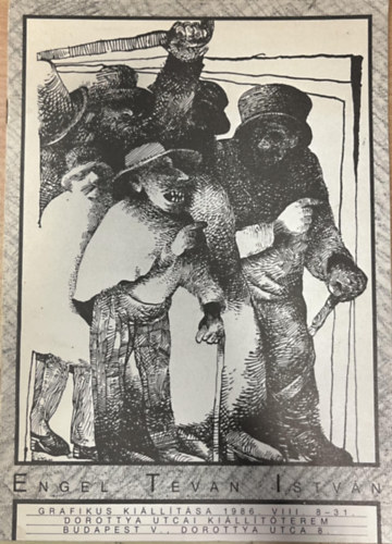 D. Udvary Ildik� (szerk.) - Engel Tevan Istv�n grafikus ki�ll�t�sa 1986. VIII. 8-31.