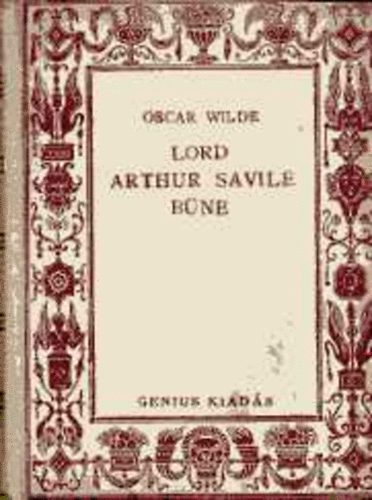 Oscar Wilde - Lord Arthur Savile bne