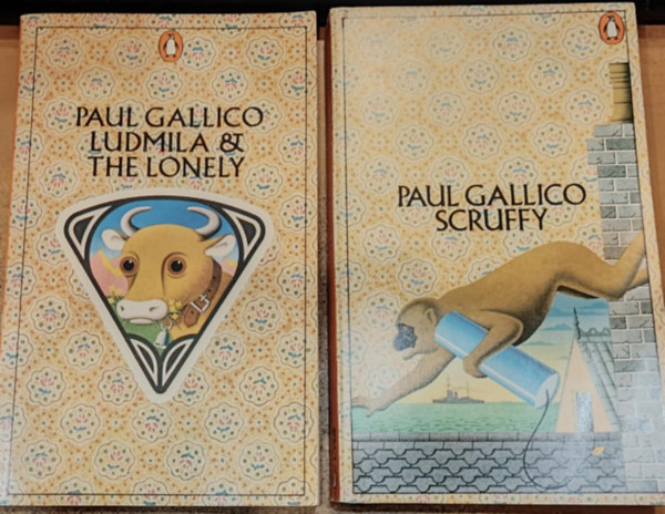 Paul Gallico, Reisie Lonette (illus.) - 2 db Paul Gallico: Ludmila & the Lonely + Scruffy