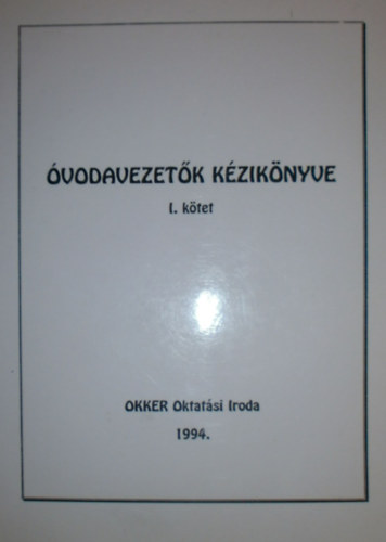 Villnyi Gyrgyn (szerk.) - vodavezetk kziknyve I-III.