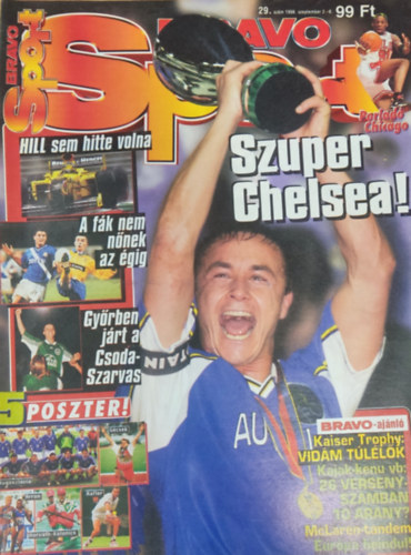 Buzg Jzsef (szerk.) - Bravo Sport - I. vfolyam 29. szm (1998. szeptember 2-8.)
