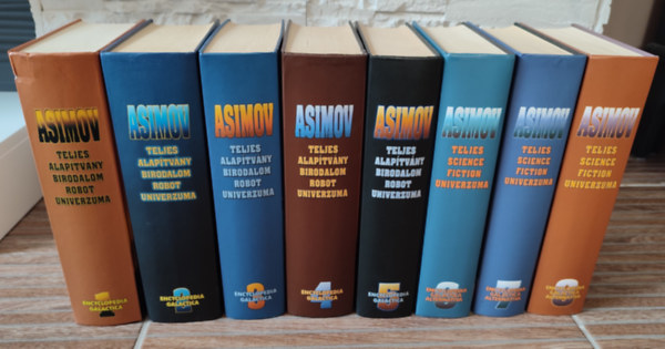 Isaac Asimov - Asimov teljes Alapítvány-Birodalom-Robot és Science Fiction univerzuma 1-8. (I-VIII.)