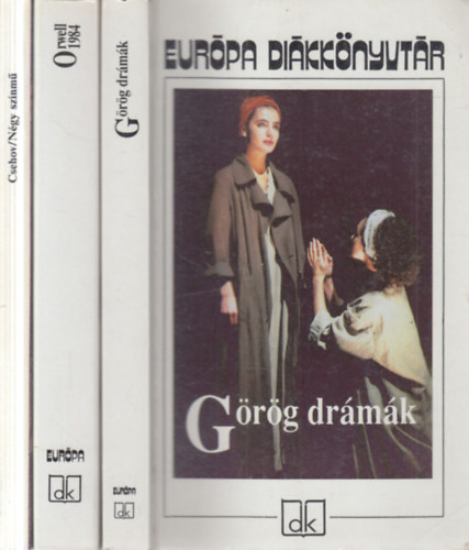 Trencs�nyi-Waldapfel Imre (ford.), George Orwell, Csehov - 3 db. Dik�kk�nyvt�r (G�r�g dr�m�k + 1984 + N�gy sz�nm�)