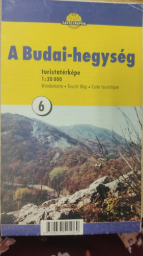A Budai-hegység turistatérképe 1:30000