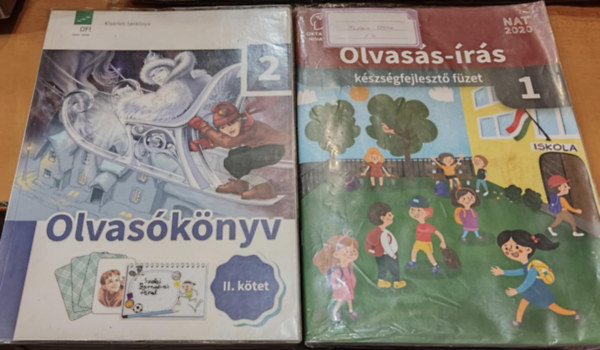 Bartha Jánosné - Fukkné Fukász Enikő - Szalay Mária, Jordánné Tóth Magdolna, Pirisi Anna - 2 db tankönyv: Olvasókönyv 2. osztályosoknak, II. kötet + Olvasás-írás készségfejlesztő 1. osztályosoknak