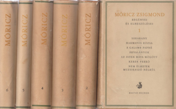 Móricz Zsigmond - Móricz Zsigmond regényei és elbeszélései I-XII.