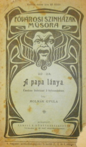 Molnár Gyula - A papa lánya
