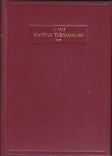 Weis Istv�n - A mai magyar t�rsadalom