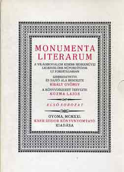 Monumenta Literarum I-II.