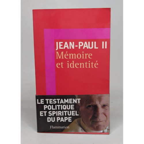 Mémoire et identité - Jean-Paul II