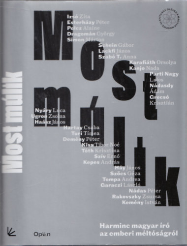 Hevesi Judit (szerk.) - Most m�lik - 30 magyar �r� az emberi m�lt�s�gr�l