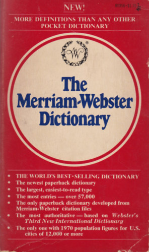 Henry Bosley Woolf (fszerk.) - The Merriam-Webster Dictionary