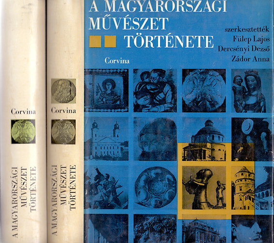 Fülep Lajos (főszerk.) - A magyarországi művészet története 1-2. Szövegkötet/Képkötet