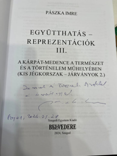 Pászka Imre (szerk.) - Együtthatás-reprezentációk III.