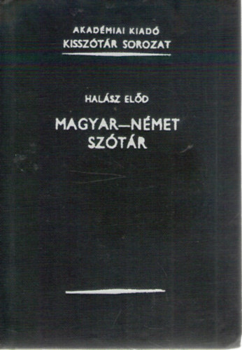 Halsz Eld - Magyar-nmet sztr