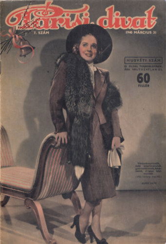 Somfay Margit (szerk.) - Prisi divat 1940. mrcius 31. (7. szm)