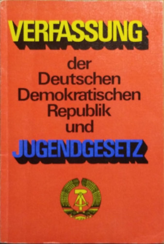 Verfassung der Deutschen Demokratischen Republik und Jugendgesetz