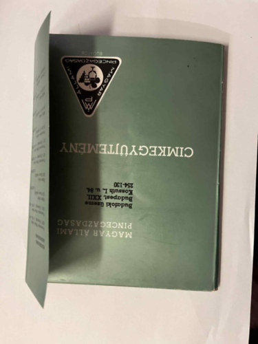 Magyar �llami Pincegazdas�g - CIMKEGY�JTEM�NY